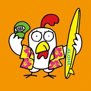 lazuli (lazuli)さんのハワイのからあげ屋のとりキャラクターデザインへの提案