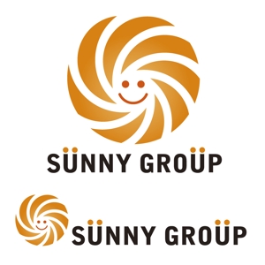 e-numaさんの「SUNNY GROUP」のロゴ作成への提案