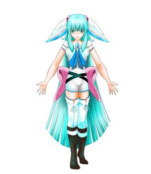 pugmaruさんのボーカロイド（初音ミク）のような女性キャラクターの作成への提案