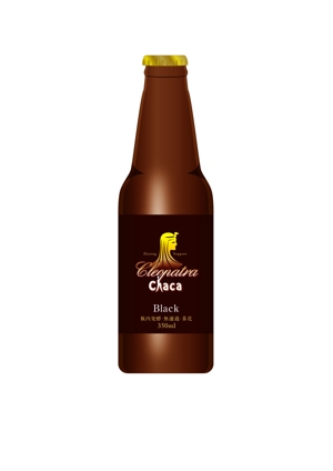 kyu (kyu51)さんのCLEOPATRA・CHACA 　麦酒　のラベルデザインロゴへの提案