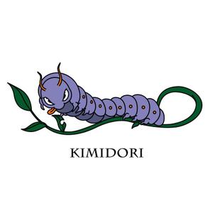 KIYUSAI ()さんの青虫とリンゴのイラストへの提案