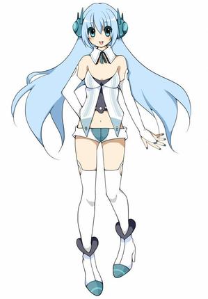 鉄れぉ ()さんのボーカロイド（初音ミク）のような女性キャラクターの作成への提案