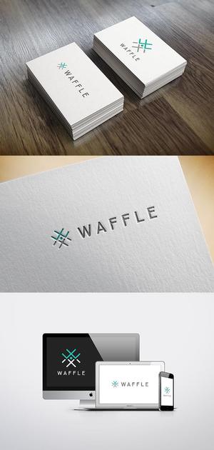 UGUG (ugug)さんのアパレル卸個人事業社名「WAFFLE」のロゴデザインへの提案