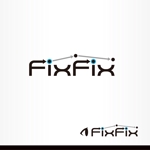 forever (Doing1248)さんの視線の注視位置補正ツール「FixFix」のロゴ への提案