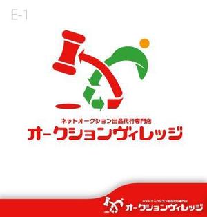 Hiko-KZ Design (hiko-kz)さんの商標登録申請中 オークション代行浜松「オークションヴィレッジ」のロゴ作成 への提案