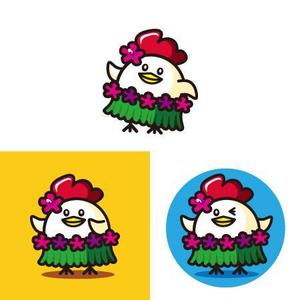 verdure (verdure)さんのハワイのからあげ屋のとりキャラクターデザインへの提案