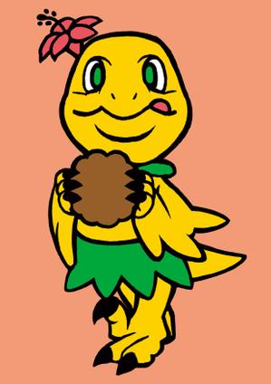 pokapokakapo ()さんのハワイのからあげ屋のとりキャラクターデザインへの提案