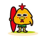 yellow_frog (yellow_frog)さんのハワイのからあげ屋のとりキャラクターデザインへの提案