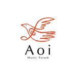 skyblue (skyblue)さんのアオイ楽器店のロゴへの提案