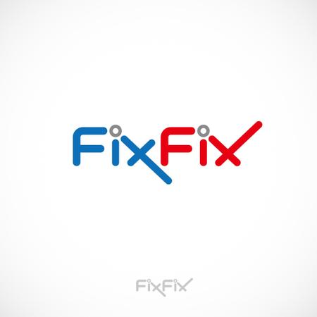 BLOCKDESIGN (blockdesign)さんの視線の注視位置補正ツール「FixFix」のロゴ への提案