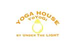 P４L (P4lP4l_im)さんの地域密着型ヨガスタジオ「YOGA HOUSE ○○ by UNDER THE LIGHT」のロゴへの提案