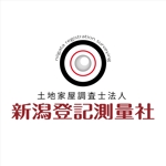taguriano (YTOKU)さんの「土地家屋調査士法人 新潟登記測量社」のロゴと書体デザインへの提案