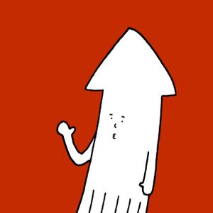 秦　透哉 (ToyaHata)さんのイカのキャラクターデザインへの提案