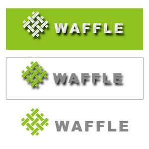 小島デザイン事務所 (kojideins2)さんのアパレル卸個人事業社名「WAFFLE」のロゴデザインへの提案