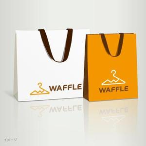 rochas (rochas)さんのアパレル卸個人事業社名「WAFFLE」のロゴデザインへの提案
