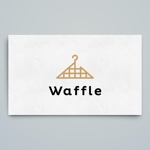 haru_Design (haru_Design)さんのアパレル卸個人事業社名「WAFFLE」のロゴデザインへの提案