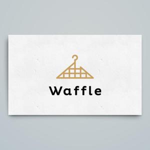 haru_Design (haru_Design)さんのアパレル卸個人事業社名「WAFFLE」のロゴデザインへの提案