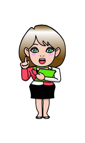 YUYA (koumotoyuya)さんのITに強い人材を派遣する事業のマスコット女性キャラクターを募集への提案