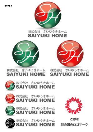 さんのＳＡＩＹＵＵＫＩ　ＨＯＭＥ」のロゴ作成への提案