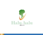 IandO (zen634)さんの女性専門脱毛サロン「Halu-halu」のロゴへの提案