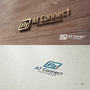 coco design (tomotin)さんの「アットコネクト株式会社」のロゴへの提案