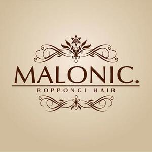 さんの「MALONIC.」のロゴ作成への提案