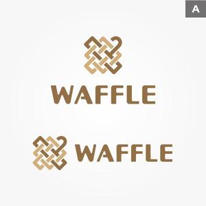 noneさんのアパレル卸個人事業社名「WAFFLE」のロゴデザインへの提案