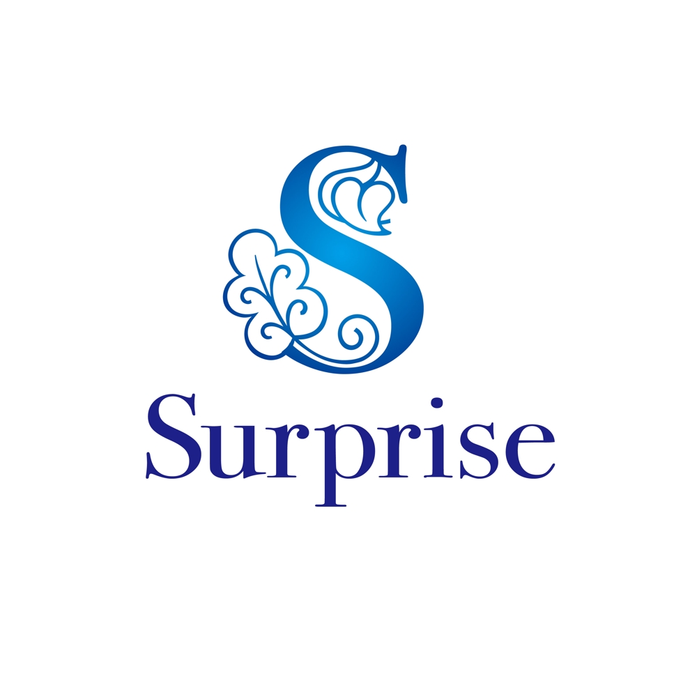 「Surprise」のロゴ作成