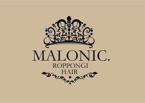 kazu5428さんの「MALONIC.」のロゴ作成への提案