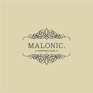 hype_creatureさんの「MALONIC.」のロゴ作成への提案