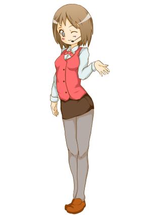 4masu (4masu)さんのITに強い人材を派遣する事業のマスコット女性キャラクターを募集への提案