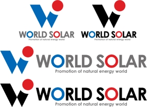 中津留　正倫 (cpo_mn)さんの「WORLD　SOLAR　　ワールド・ソーラー株式会社」のロゴ作成への提案