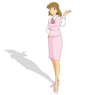 N.OKANO (n-okano)さんのITに強い人材を派遣する事業のマスコット女性キャラクターを募集への提案