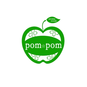 l_golem (l_golem)さんの「aromaroompompom」のロゴ作成への提案