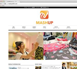 @えじ@ (eji_design)さんの【ロゴマーク】　アパレル販売会社　カジュアル　mashupへの提案