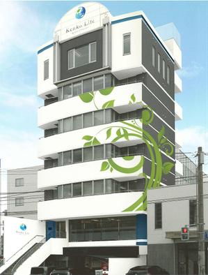 GA Design (greenart2design)さんのビルの配色デザインをお願いしますへの提案
