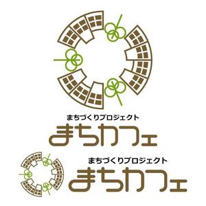 j-design (j-design)さんのまちづくりプロジェクト「まちcafe」のロゴへの提案