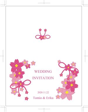 YOKO (Horry_violet)さんの結婚式ペーパーアイテムの新商品デザイン【テーマ：春】大募集！への提案