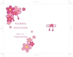 YOKO (Horry_violet)さんの結婚式ペーパーアイテムの新商品デザイン【テーマ：春】大募集！への提案