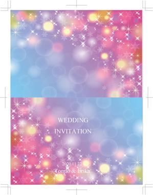 matsuriya_kushiさんの結婚式ペーパーアイテムの新商品デザイン【テーマ：冬】大募集！への提案