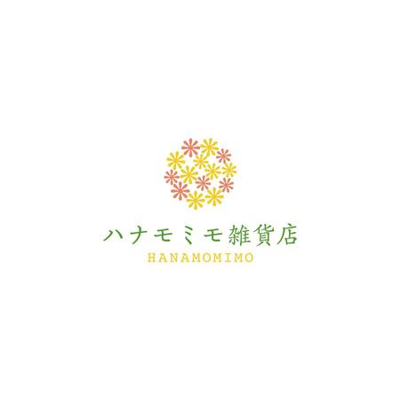 tsuby (tsuby)さんの新規ネットショップ　ハナモミモ雑貨店のロゴへの提案