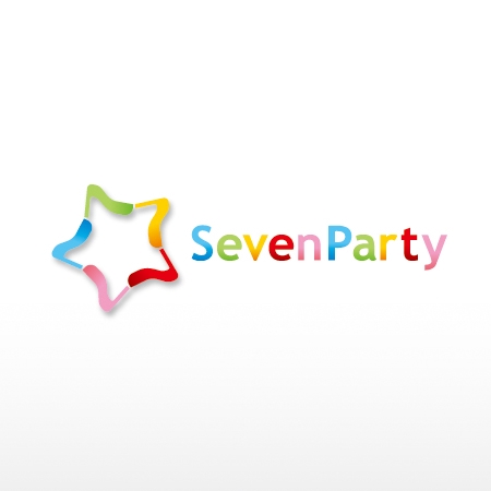 Attic-designworksさんの「7」「Sevenparty」「☆」を使ったロゴの作成への提案