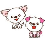 F-2 WORKS (fisco2)さんの可愛い犬のイラストへの提案