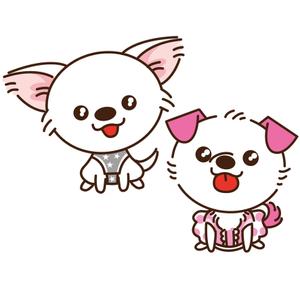 F-2 WORKS (fisco2)さんの可愛い犬のイラストへの提案