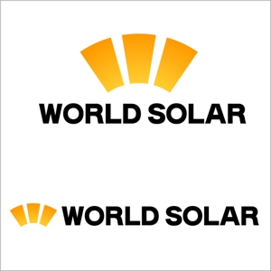 kozyさんの「WORLD　SOLAR　　ワールド・ソーラー株式会社」のロゴ作成への提案