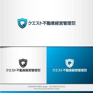 MKD_design (MKD_design)さんの賃貸管理を追求し、プロパティマネジメントとコンサルティングをする『クエスト不動産経営管理㈱』のロゴへの提案