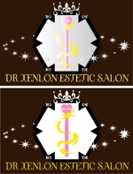 デザイン工房　初咲 (hatsuzaki)さんの「DR XENLON ESTHETIC SALON(ドクターシェンロン　エステティックサロン）医龍国際痩身麗顔中心」のロゴ作への提案