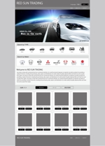 stepmew (stepmew)さんの車の貿易用ポータルサイトメインビジュアルデザインへの提案