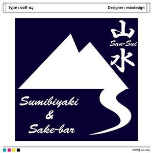 さんの炭火焼き鳥屋のロゴへの提案