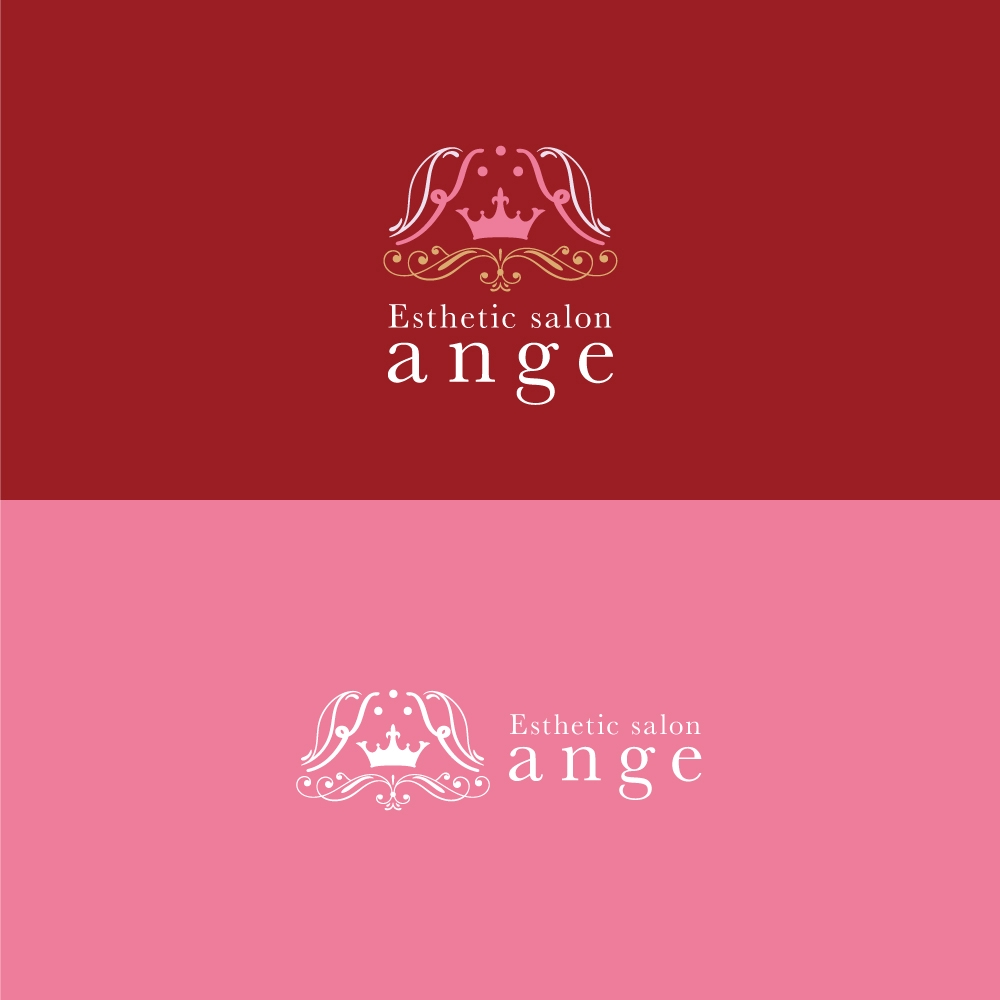 エステティックサロン『ange』アンジェのロゴ